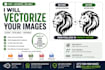 convert your logo or image to a clean scalable vector svg ai eps