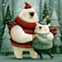 draw cute cozy christmas and holiday illustrations