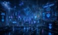 build a premium cinematic 3d website using next js and three