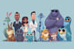design cute cartoon characters