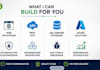 develop dotnet core and web API application and azure and sql server solution