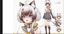 draw and rig live2d model, liv2d rigging, chibi character and anime
