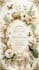 design a modern editable canva wedding invitation template