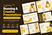 design professional powerpoint and canva presentations