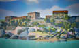 do unity 3d stylized low poly game environment ue5 level design cozy anime map