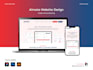 do website UX UI design, mobile app design, dashboard UX UI