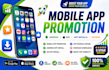 do mobile app promotion, app install, android, ios app review, website review