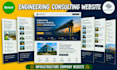 build squarespace engineering consulting website infrastructure company website