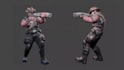 sculpt, model, texture and rig a realistic 3d game character