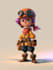 2d game character illustration