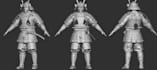 make a realistic aaa game ready 3d character with pbr textures