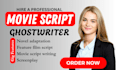 do movie script screenplay,  tv series, script writing screenwriting, film