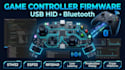 develop usb hid bluetooth embedded firmware for game controllers