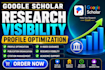 increase google scholar citation