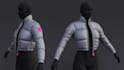 create 3d crest coat of arms emblem stl 3d puffer jacket 3d render  3d printing