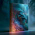design dreamy romantic book cover with soft