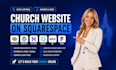 design a responsive church website on squarespace