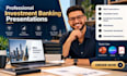 design investment banking powerpoint decks for mergers and acquisitions