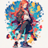draw you as anime character style