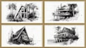 draw architectural hand drawn sketches