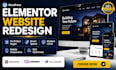 redesign your slow or broken elementor wordpress website