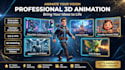 do 3d character animation 3d animation ,cgi  video , animation for games and ads
