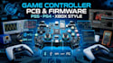 design ps5 ps4 xbox controller pcb schematic and firmware