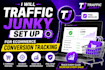 set up trafficjunky conversion tracking for ecommerce