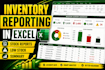 manage inventory records and stock in excel