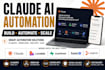 build claude ai agent claude code ai automation lovable ai replit claude shopify