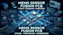 design mems sensor fusion pcb, stm32 firmware and embedded systems