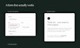 design and build a fast responsive landing page in clean HTML