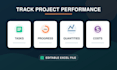 create a custom construction project tracker and excel dashboard