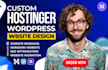 design hostinger website redesign hostinger wordpress website hostinger horizons