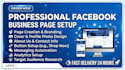 create custom facebook business page logo and banner design