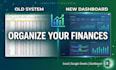 create a professional budget tracker with charts in excel