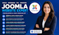 build redesign fix migrate joomla website joomla seo expert developer