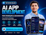 do ai mobile app development, ai chatbot development as ai app developer
