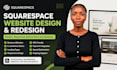 build squarespace website, redesign squarespace website, ecommerce website