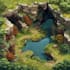 create game environment 2d and 3d for concept art
