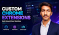 build custom chrome extensions