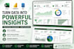 clean, visualize and automate your excel data