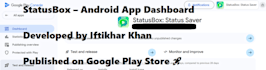 be android app developer for android mobile app development