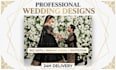 design luxury elegant wedding invitation card with 24h delivery