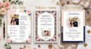 design nikkah nama and wedding bio data