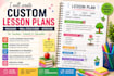 create professional lesson plans, worksheets and powerpoint presentation