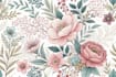 design seamless pattern, textile prints, floral patterns