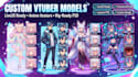 design rig pro vtuber character in live2d,3d,2d streaming avater vtuber model