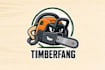 design super beautiful chainsaw mascot logo just for you