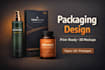 design product packaging, labels, pouch, jar, bottle, box packaging for brands